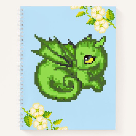 Cahier Dragon Bébé (Devant)
