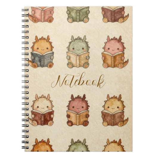 Cahier Dragon Livresque (Devant)