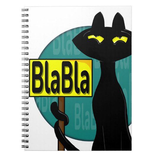 Cahier Drôle de mauvais boogie - BlaBla (Devant)