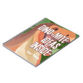 Cahier Drôle Dinosaure Enfants Cool (Côté gauche)
