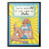 Cahier drôle Journal Cadeau Meilleure Amie "Flash" (Devant)