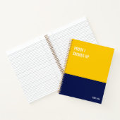Cahier drôle, Journal de bloc-notes d'écriture sar (Intérieur)