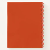 Cahier drôle, Journal de bloc-notes humoristique, (Dos)