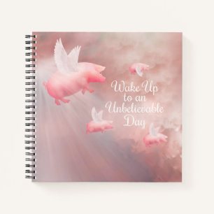 Cahier d'un jour incroyable Pigs Fly