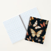Cahier Élégant Papillon (Intérieur)