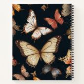 Cahier Élégant Papillon (Dos)