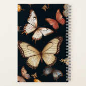 Cahier élégant papillon (Verso)