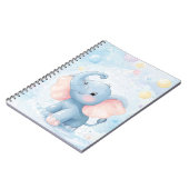 Cahier éléphant bébé mignon (Côté gauche)