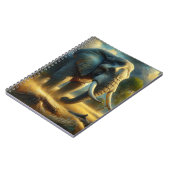 Cahier Eléphant Majesté Dorée (Côté gauche)
