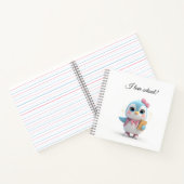 Cahier élève pingouin mignon Kawaii (Intérieur)