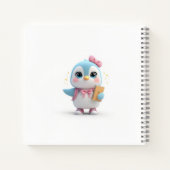 Cahier élève pingouin mignon Kawaii (Dos)