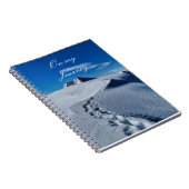 Cahier Empreintes dans la neige (Côté Droit)