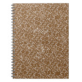 Cahier en damas doré (Devant)