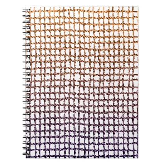 Cahier en filet beige (Devant)