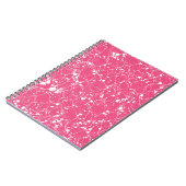 Cahier en marbre rose (Côté gauche)