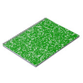 Cahier en marbre vert brillant (Côté gauche)