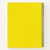Cahier en spirale Luxe Lemon (Dos)