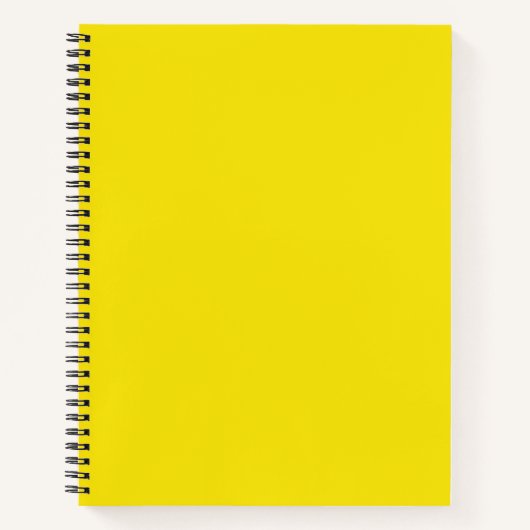 Cahier en spirale Luxe Lemon (Devant)