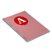 Cahier en spirale, modèle de monogramme personnali (Côté Droit)