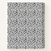 Cahier en spirale personnalisé avec une main de de (Dos)