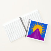 Cahier en spirale Rise Above (Intérieur)