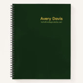 Cahier | Entreprise (Devant)