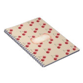 Cahier esthétique cerise rouge 📓 (Côté Droit)