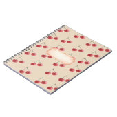 Cahier esthétique cerise rouge 📓 (Côté gauche)