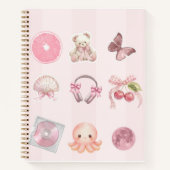 Cahier esthétique rose (Devant)