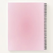 Cahier esthétique rose (Dos)