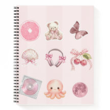 Cahier esthétique rose