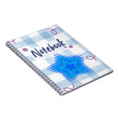 Cahier étoile bleue mignonne ⭐💙✨ (Côté Droit)