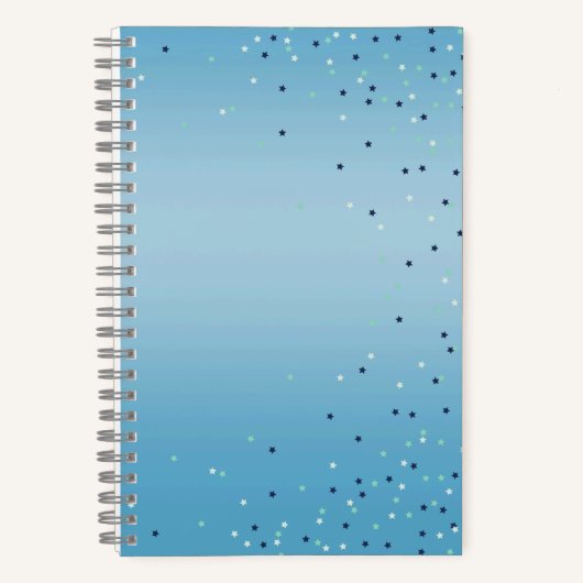 Cahier Étoilé Ombre Bleue (Recto)