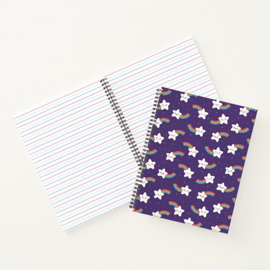 Cahier Étoiles Arc-en-Ciel (Intérieur)