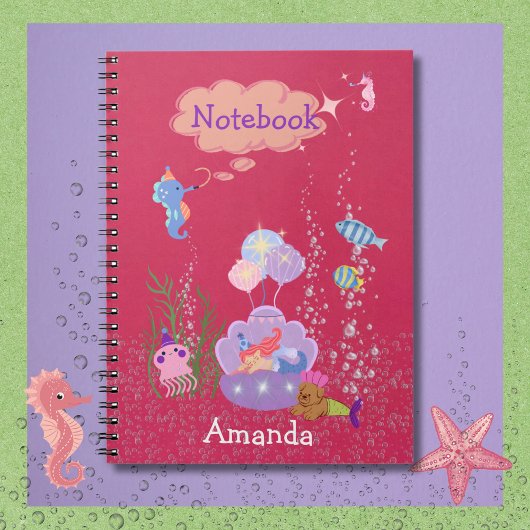 Cahier Fantaisiste Sous l'Océan