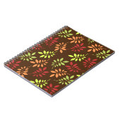 Cahier Feuilles d'Automne Colorées aux Tons Chauds (Côté gauche)