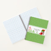 Cahier Feuilles Vertes Arbre de Jade et Fée (Intérieur)