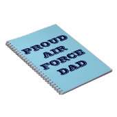 Cahier Fier Papa Force Aérienne (Côté Droit)