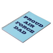 Cahier Fier Papa Force Aérienne (Côté gauche)