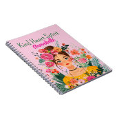 Cahier Fille Bohème Confiance et Esprit (Côté Droit)
