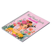Cahier Fille Bohème Confiance et Esprit (Côté gauche)
