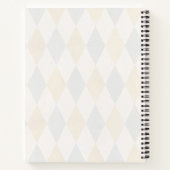 Cahier Fille Mignonne Rose École de Cirque (Dos)