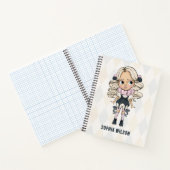 Cahier Fille Rose École de Cirque (Intérieur)