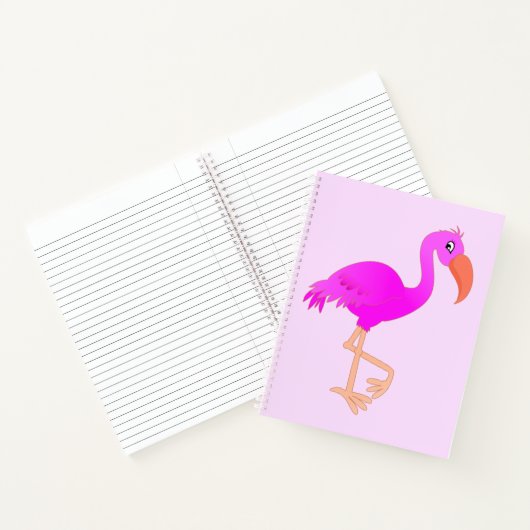 Cahier Flamant Rose (Intérieur)