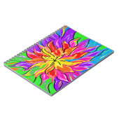 Cahier Fleur Arc-en-ciel (Côté gauche)