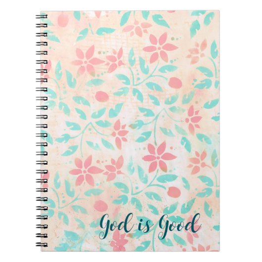 Cahier Fleuri (Devant)