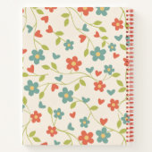 Cahier Fleurs Pettern (Dos)