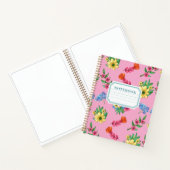 Cahier floral à l'aquarelle (Intérieur)