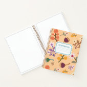 Cahier floral aquarelle (Intérieur)