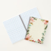 Cahier Floral Aquarelle Baies (Intérieur)